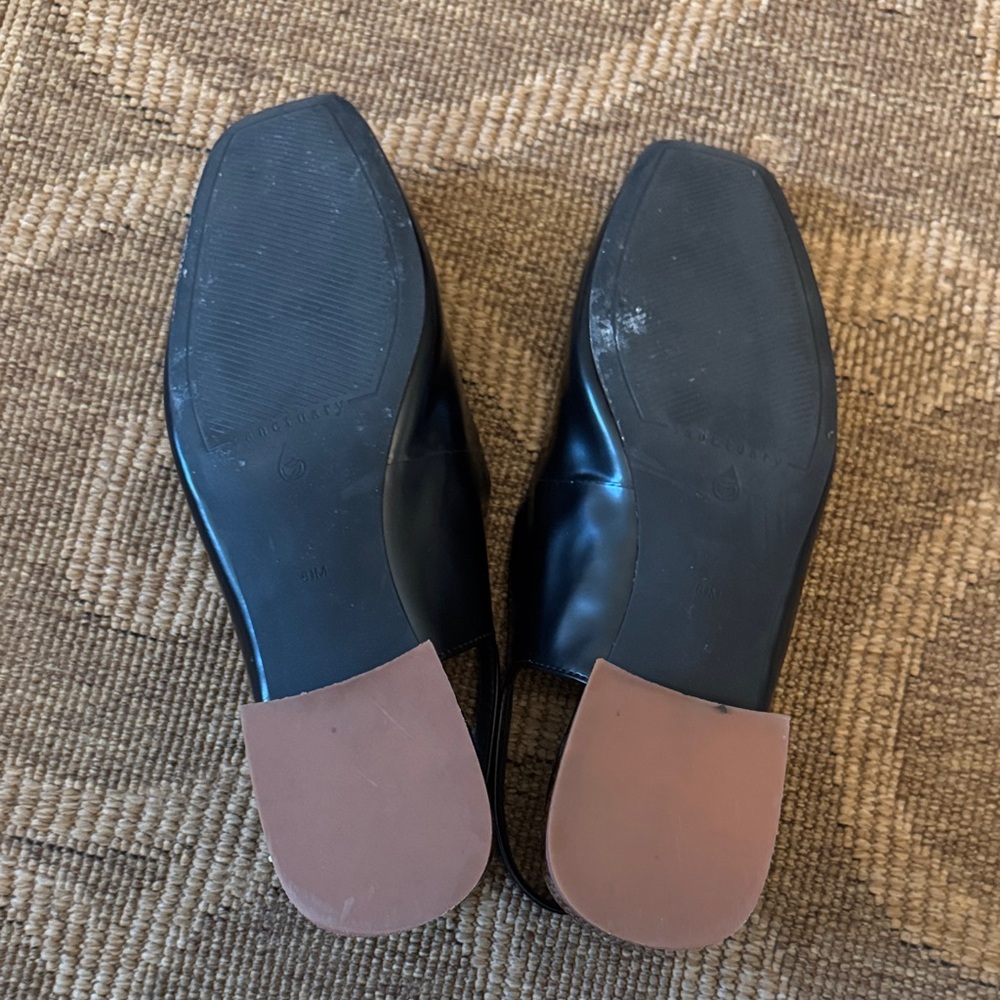 Sanctuary Black Slingback Heels - Picture 6 of 8